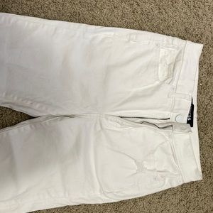 2021 EXPRESS WHITE JEANS